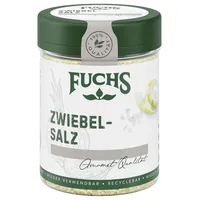 Fuchs Gewürze - Zwiebelsalz - zum Würzen von Kartoffel- oder Fleischgerichten - natürliche Zutaten - 90 g in wiederverwendbarer, recyclebarer Dose