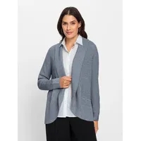 Inspirationen Strickjacke blau