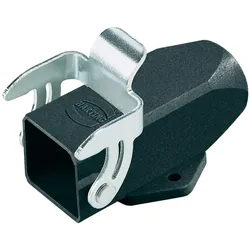 09370031250 Harting Han 3M Sockelgehäuse mit offenem Boden, 1xPG11 gerader Kabelabgang, mit 1 Bügel _ 1 Stück