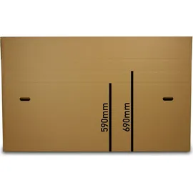 Paket.ag Fahrradkarton 1600 x 200 x 800 mm inkl. Packband