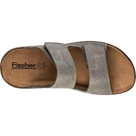 Fischer Markenschuh Slides Grau 46