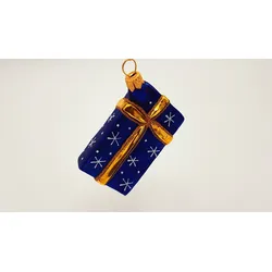 Geschenk blau-gold - HANCO Geschenk - 1 Stück