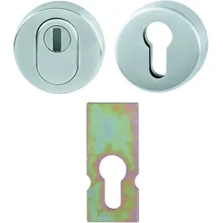 HOPPE® Schutz-Schlüsselrosette E42NSB-ZA/42HS, Edelstahl, Schutzklasse:  ES1