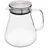 Weis Karl Weis Teekanne aus Borosilikatglas mit Filter im Deckel, 800 ml, 17036