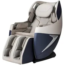 aea Massagesessel 3D Polyester 72 x 112 x 127 cm Grau elektrisch