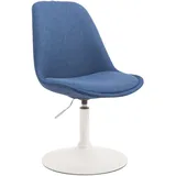 CLP Esszimmerstuhl Maverick Polyester blau/weiß