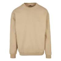 URBAN CLASSICS Heavy Terry Garment Dye Sweatshirt Union Beige XL