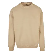 URBAN CLASSICS Heavy Terry Garment Dye Sweatshirt Union Beige XL