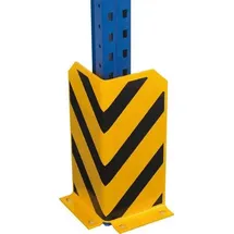 Schulte Lagertechnik Rammschutz L-Form Höhe 400 mm, schwarz/gelb - Artikel: 7830493425