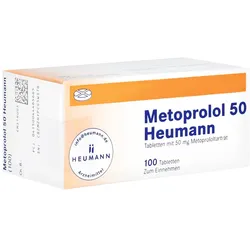 Metoprolol 50 Heumann Tabletten 100 St