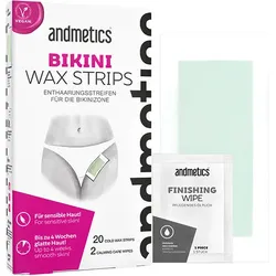 andmetics Bikini Wachsstreifen