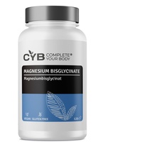 CYB | Magnesium Glycinat Hochdosiert 1540mg - 120 Kapseln - 300mg elementares Magnesium pro Tagesdosis - Magnesium Bisglycinat - Laborgeprüft