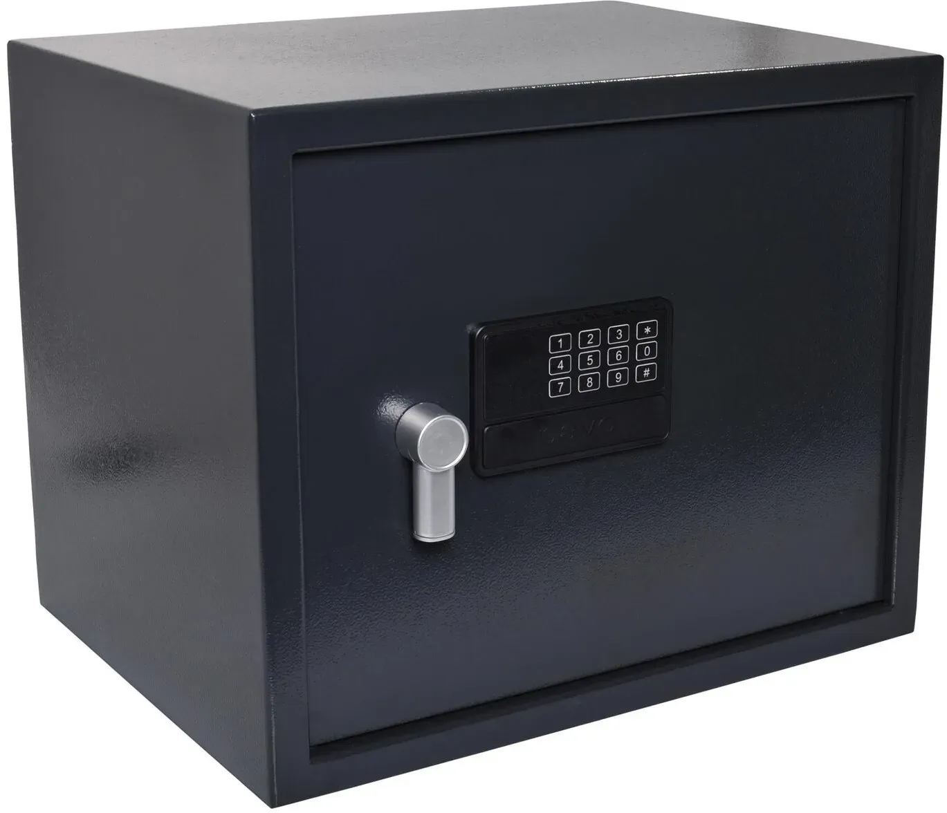 Tresor Safe 43x35x33 cm mit elektronischem Zahlenschloss für Tisch/Wandmontage anthrazit