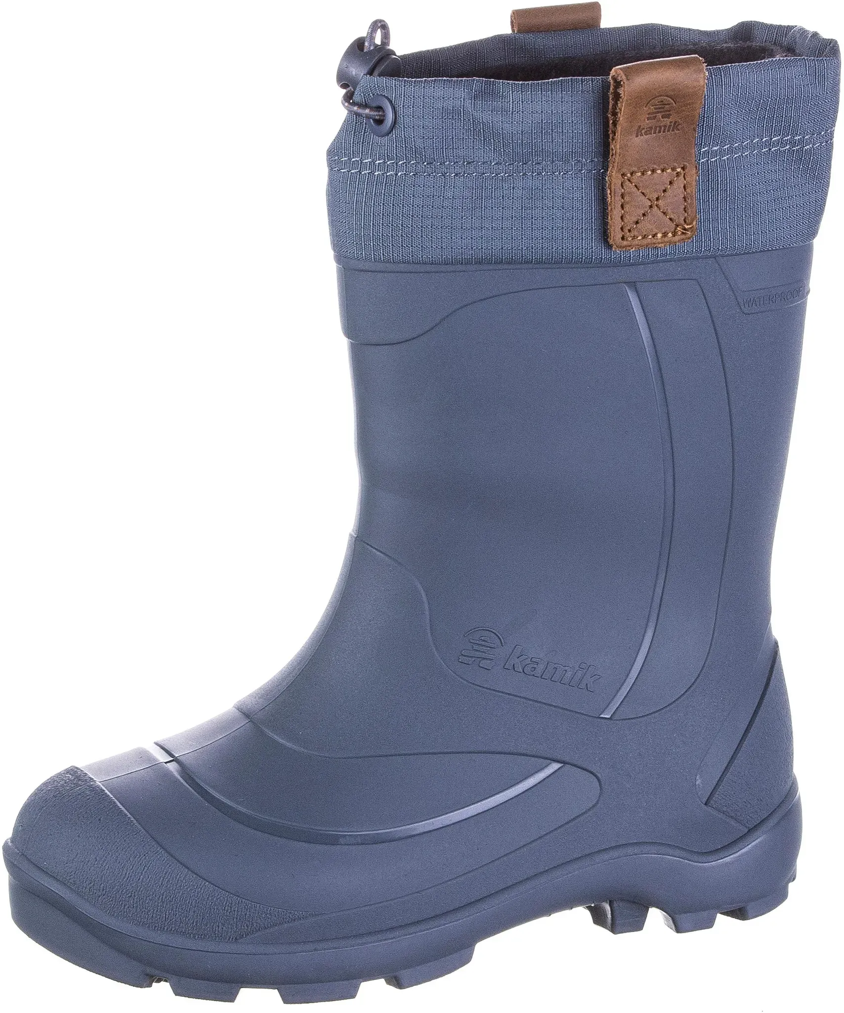 Kamik TUNDRA Winterschuhe Kinder in stormy weather, Größe 33-34 - grau