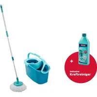 Leifheit Set Rotation Disc Mop Ergo inklusive Kraftreiniger -