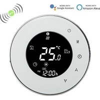 Renov8 Smart Wi-Fi Thermostat for gas boiler - compatible 86x86 box, Thermostat, Weiss