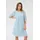 Culture Kleid Blusenkleid Blau XL
