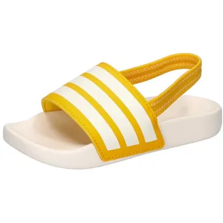 Adidas Kinder Badeschlappen ADILETTE ESTRAP C JR8354 30 - Crew Yellow/Off White/White - 30