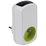 Perel Countdown-Timer, mechanisch, 230 V, 16 A, 3500 W, Typ E (französische System), weiß