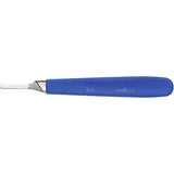 voelkner selection Skalpellgriff 140 mm Nickel, Kunststoff Blau 1 St.