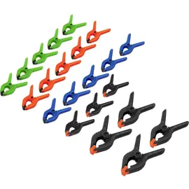 BASETECH Spannzwinge Kunststoff 90 mm schwarz