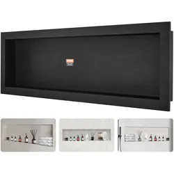 VEVOR Wandnische 10x40,64x127cm Duschnische Nische Befliesbar Einschichtig Wasserdicht Nischeneinbau Rückwandmaterial (XPS, Holz, Zement) Geeignet für Badezimmer Schlafzimmer Arbeitszimmer