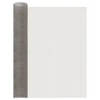 vidaXL Mesh Bildschirm 80 x 500 cm Silber/Edelstahl
