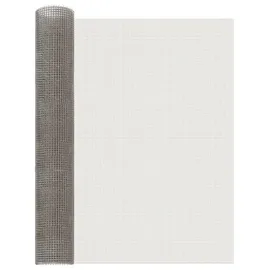 vidaXL Mesh Bildschirm 80 x 500 cm Silber/Edelstahl