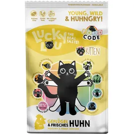 lucky lou Katzen-Trockenfutter Junior Geflügel & Huhn 750 g