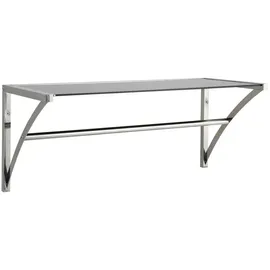 XORA Garderobenpaneel Timo silber