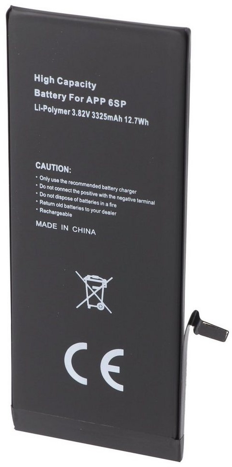 AccuCell 3325mAh High Power Akku 12,7Wh passend für den Apple iPhone 6S plus A Akku 3325 mAh (3,8 V)