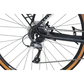 chilliz Gravelbike GL.08 28 Zoll RH 57 cm Unisex schwarz, glänzend