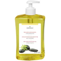 Cosimed Wellness-Massageöl Zitrusfrüchte mit Druckspender, Massage Öl, 500 ml