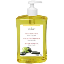 Cosimed Wellness-Massageöl Zitrusfrüchte mit Druckspender, Massage Öl, 500 ml