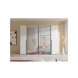 Stella Trading Schwebetürenschrank MATURS 267 x 205 x 57 cm Weiß