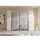 Stella Trading Schwebetürenschrank MATURS 267 x 205 x 57 cm Weiß