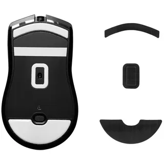 kwmobile Mouse Feet Sticker kompatibel mit Razer Viper 8k HZ Ersatz Glider - Mausfüße passgenau - Maus Glides in Schwarz