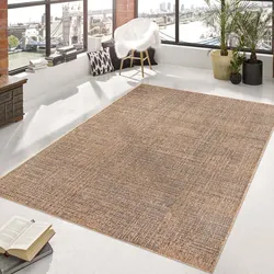 Outdoor & Indoor Teppich wetterfest Borneo Sisal-Jute-Optik natur Yucatan 200x290 cm