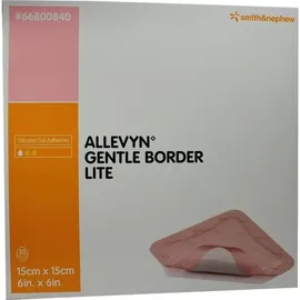 smith & nephew gmbh - woundmanagement Allevyn Gentle Border Lite 15x15 cm Schaumverb. 10 St