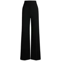 Hugo Hose in unifarbenem Design Modell 'HIMIA', Black, 36