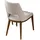 JV Möbel Esszimmerstuhl Stoff beige