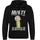 Rick and Morty Hoodie Schwarz L