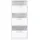 Interlink Wäscheschrank 67 x 164 x 68 cm Weiß