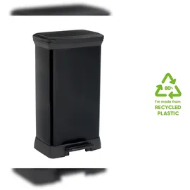 Curver Deco Bin 50 l Schwarz