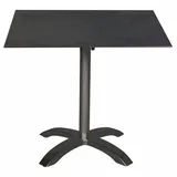 ACAMP Gartentisch 80 x 80 x 0 cm Grau