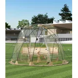 3,04 x 3,04 m Pop-Up-Kugelzelt, Outdoor Kuppelzelte Für 4–6 Personen Mit Regen- Und Windfestem Design Für Camping, Gartenveranstaltungen Und Den Strand
