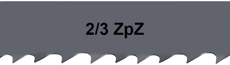 Lefeld Sägeband Uni Bi-Metall M42 2750x27x0,9mm Zahnform K (ZpZ) 2/3