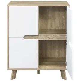 Möbilia Kommode »Delea«, weiß