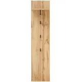 Innostyle Xora Garderobenpaneel Eiche, 35x153x30 cm, Aufhängemöglichkeit, Garderobe, Garderobenpaneele, Garderobenpaneele