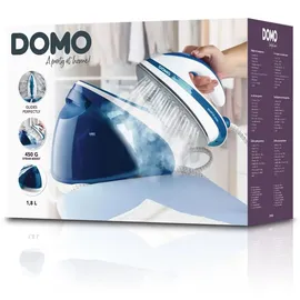 DOMO Dampfbügelstation DO1022S blau/weiß
